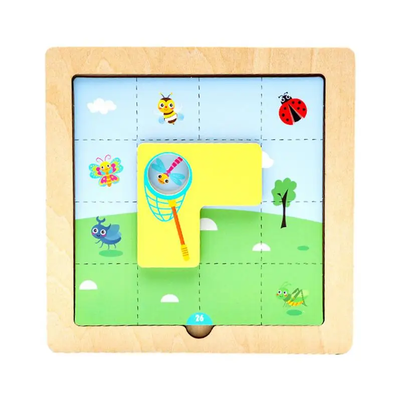 Wooden Jigsaw Puzzles Toy Catching Puzzle Game For Kids Preschool Educational Brain Teaser Boards Toys For Children And Girls “the red balloon” by paul klee jigsaw puzzle wooden name custom personalized diorama accessories personalised toys puzzle
