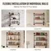 Industrial Pipe Shelf 3 Tier 32x7.87in Wall-Mount for kitchen Bedroom 4