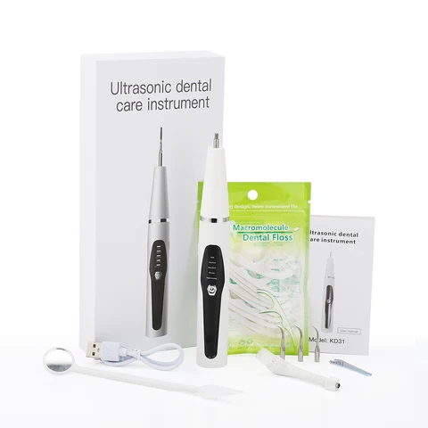 Dental Scaler Calculus Remover Teeth Whitening Tartar Remover Tool Irrigator Tooth Stain Oral Care Tooth Cleaner