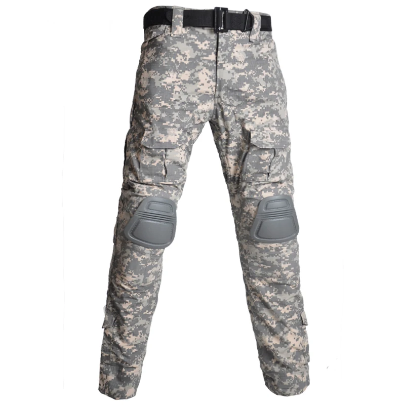 HAN WILD Tactical Pants Men Camouflage Pant Frog Cargo Pants