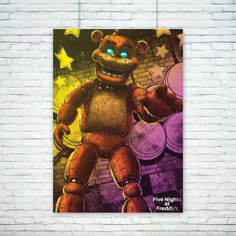 Cheap Fnaf Celebrate Poster, Five Nights at Freddys Poster Wall