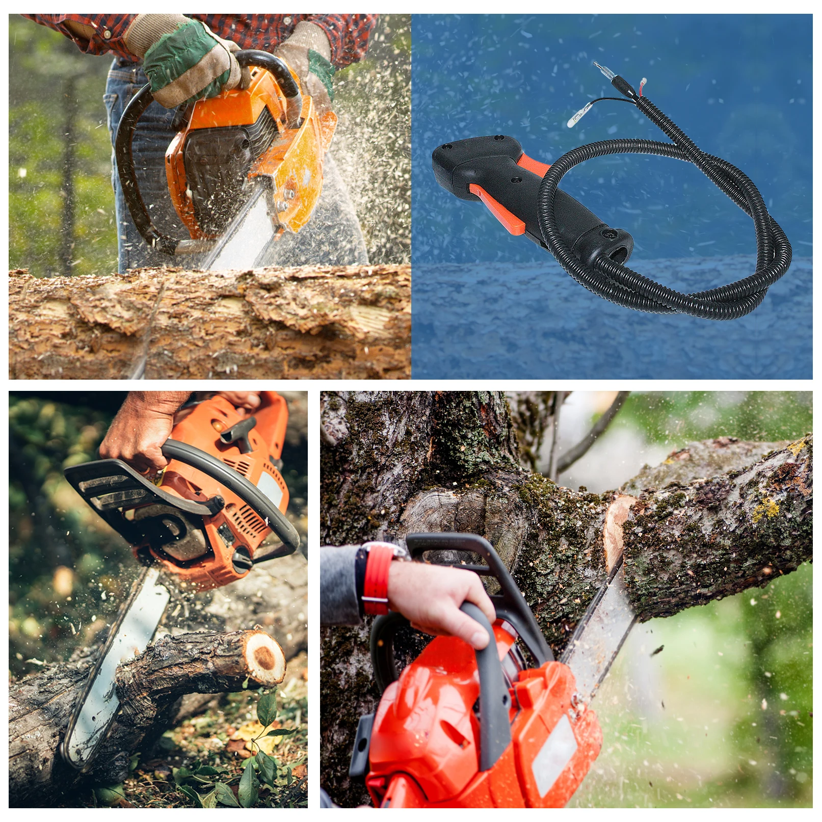 Throttle Control Cable Switch Handlebar For Stihl FS120 FS200 FS250 FS120R FS200R FS250R FS350 BT121 SP200 Trimmer Brush Cutter 3