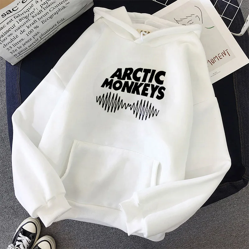 Rock Band ARCTIC MONKEYS Print Hoodies Autumn Men Women's Fashion Hip Hop Tracksuit Rapper Hoodie Women Sweatshirt y2k Clothes