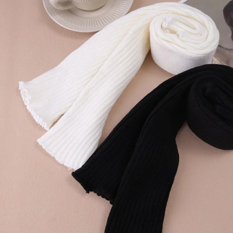 Y2k Multicolor Leg Warmers Solid Color Elastic Cotton Socks Women Soft Warm Foot Cover Girls Leg Protection Stacked Sock Covers