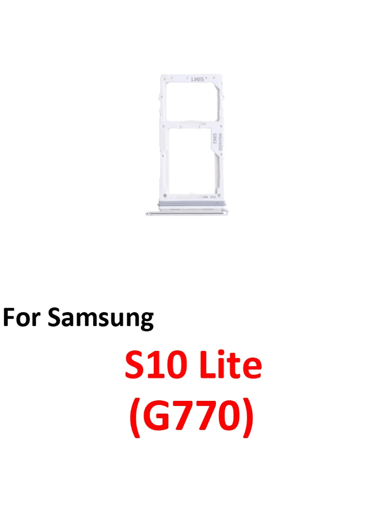 Universal SIM Card Tray Holder for Smartphones - Micro SD Chip Slot Housing