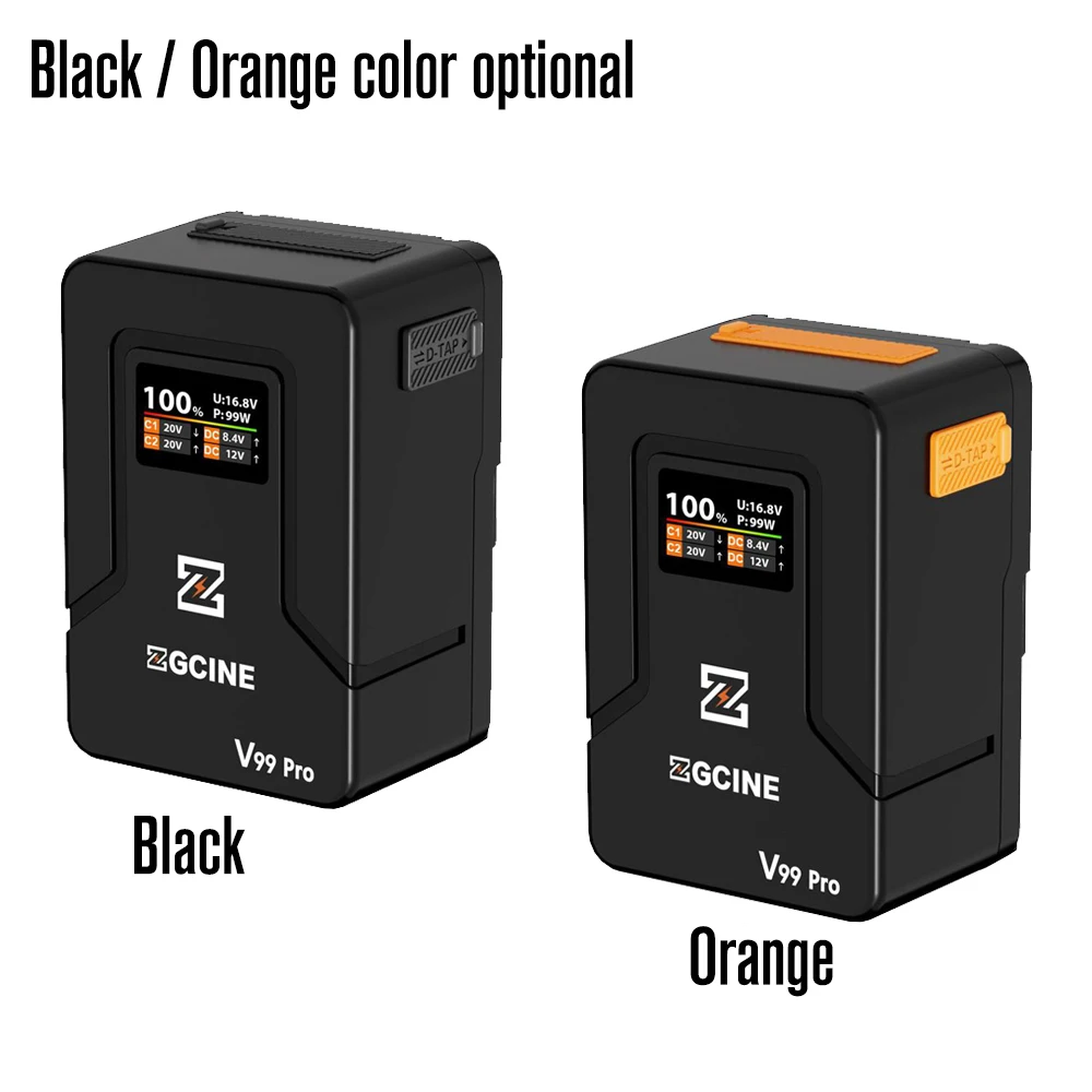 ZGCINE ZG-V99 Pro ZG-V99Pro V マウントバッテリー PD100W 高速充電