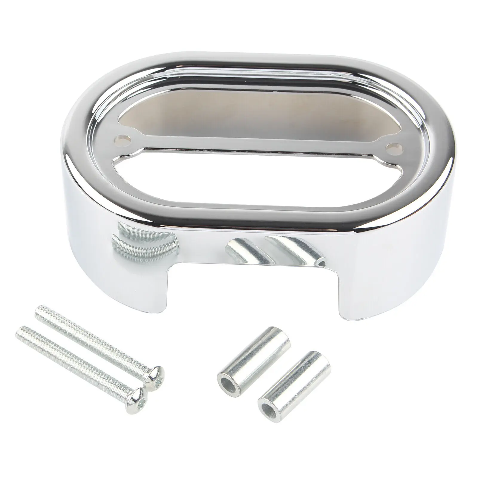 

ABS Chrome Voltage Regulator Rectifier Cover Fit For Harley Softail Deluxe FLSTN