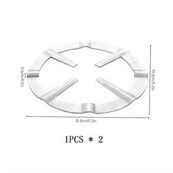 Stainless Steel Multifunctional Moka Pot Heating Rack (2PCS silver)