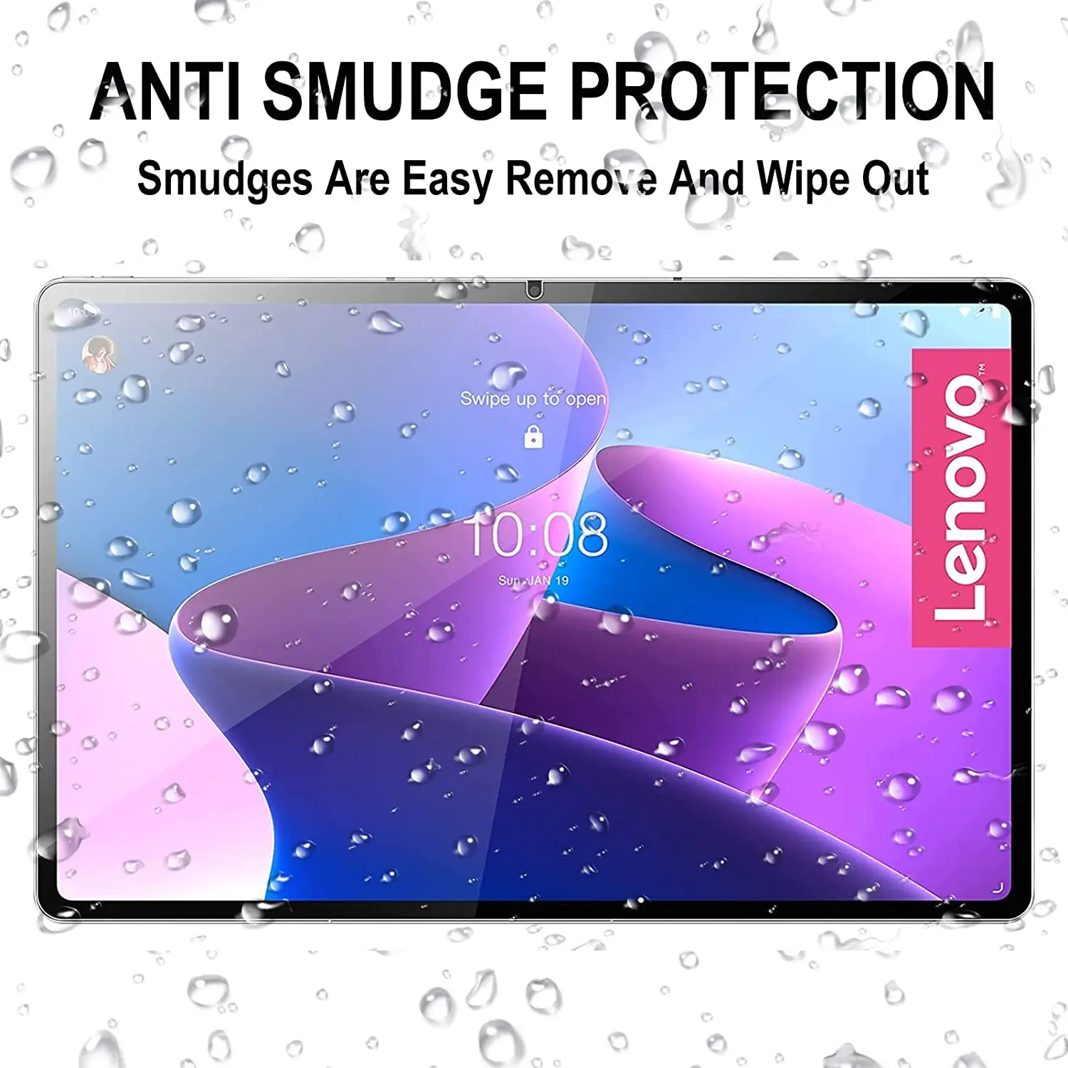 2pcs Screen Protector Tempered Glass For Lenovo Tab M10 Plus 3rd Gen 10.6'' 2022 TB-128FU TB-125FU Full Coverage Tablet Film 5