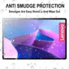 2pcs Screen Protector Tempered Glass For Lenovo Tab P11 Plus 11'' 2021 TB-J607F TB-J616F HD Clear Anti Scratch Tablet Film 5