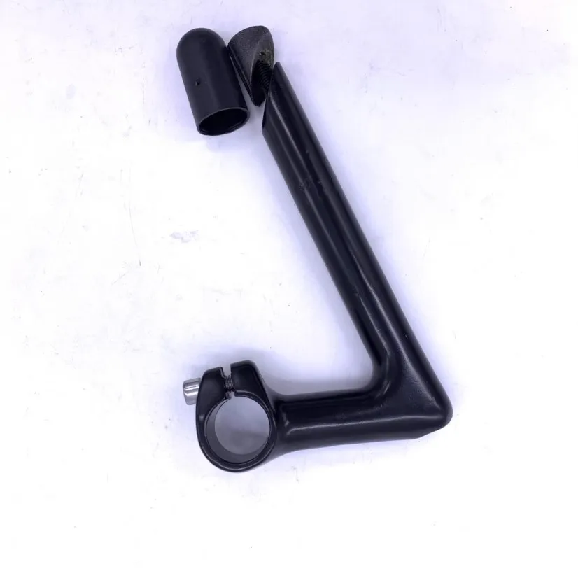 Potence Vélo Rétro CarbonEnmy, 25,4mm/22,2mm, 105mm, Noire, Alu, Neuve