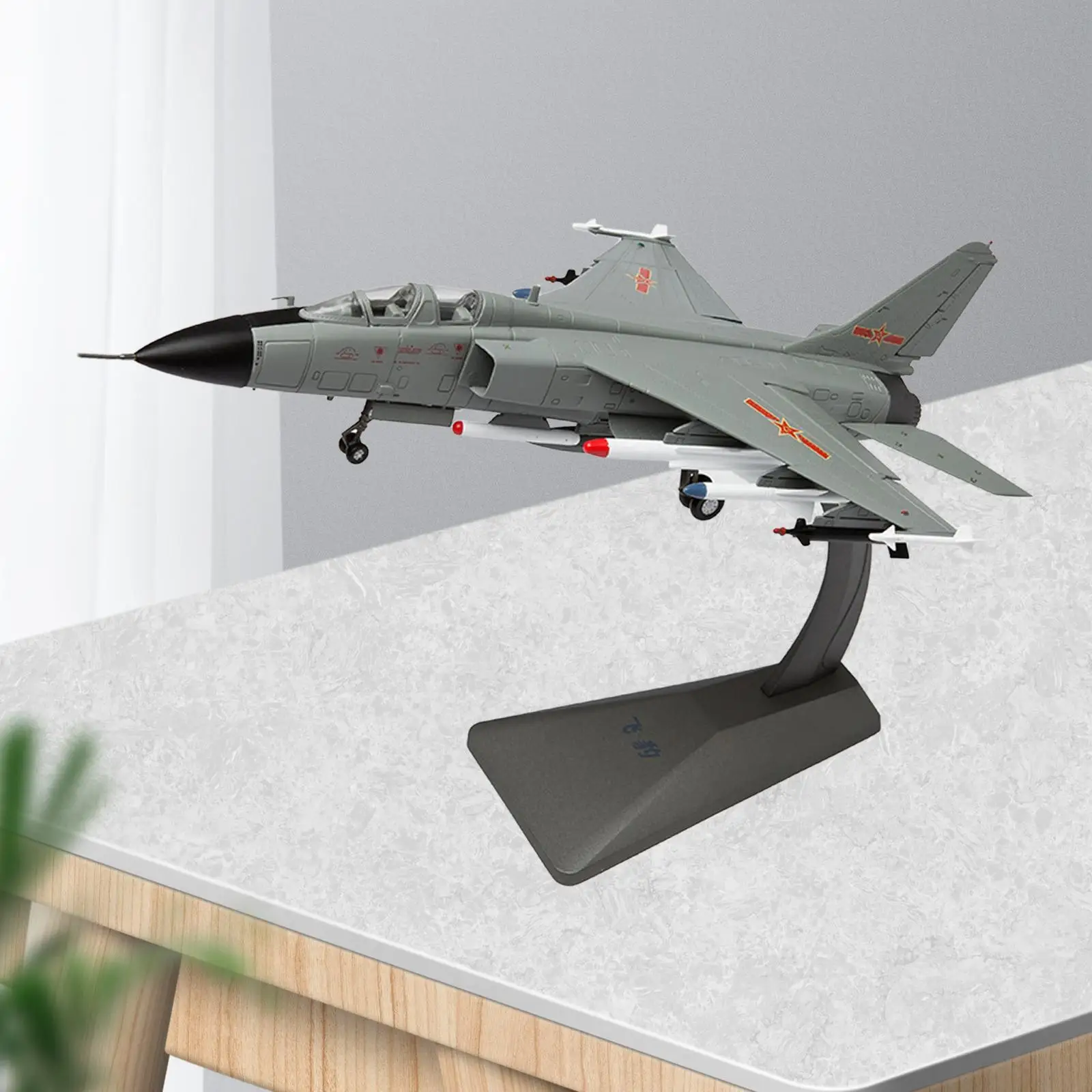 

1:72 Plane Model with Display Stand High Detailed Metal Alloy Fighter Realistic Airplane for Shelf Table Office Decorations