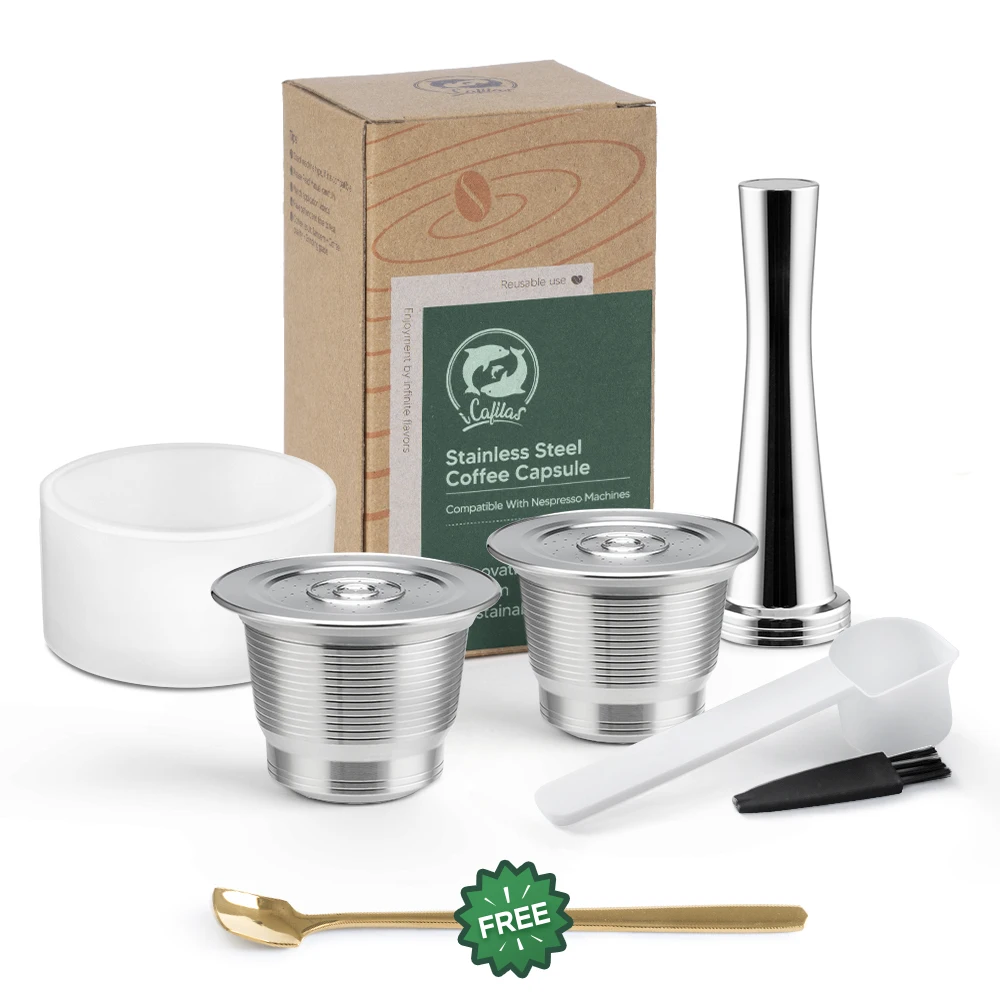 Stainless Steel Reusable Coffee Capsule
