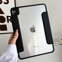 Premium Magnetic Removable Cover for iPad Pro 13  2024 (Black)