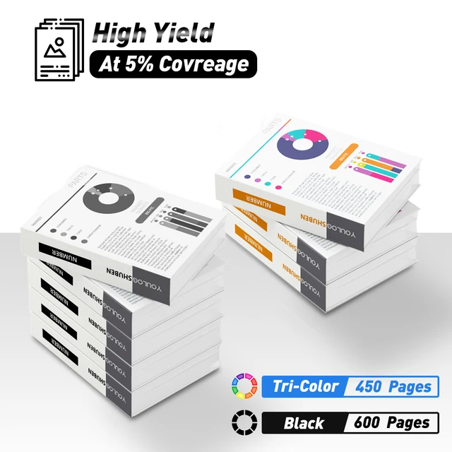 cost-effective Mambaink 2 Pack Remanufactured 304 XL ink cartridges