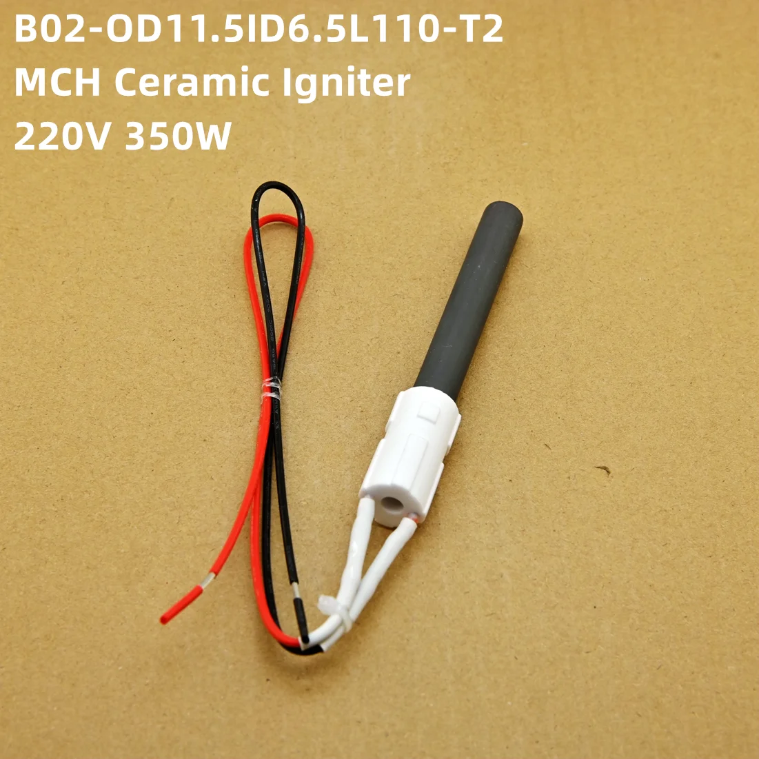 Ignição Rápida de Cerâmica Acessórios para Eletrodomésticos Fogão a Pellets 110 mm 220v 350w