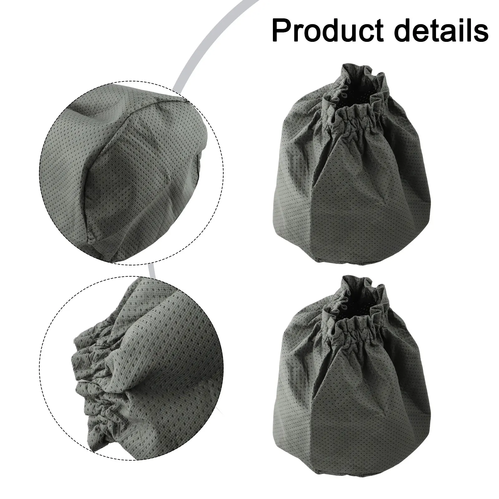2pcs Fabric Filter Bags For BOSCH 1619PA8370 Filter Bag Parts For GAS 15 PS Industrial Vacuum Cleaner - 3