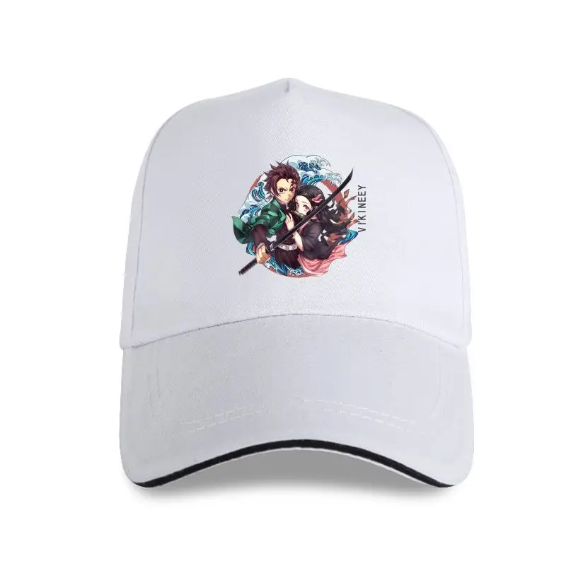 

new cap hat Tanjirou Nezuko for Men Cotton Baseball Cap Demon Slayer Kimetsu No Yaiba Kamado Anime Manga