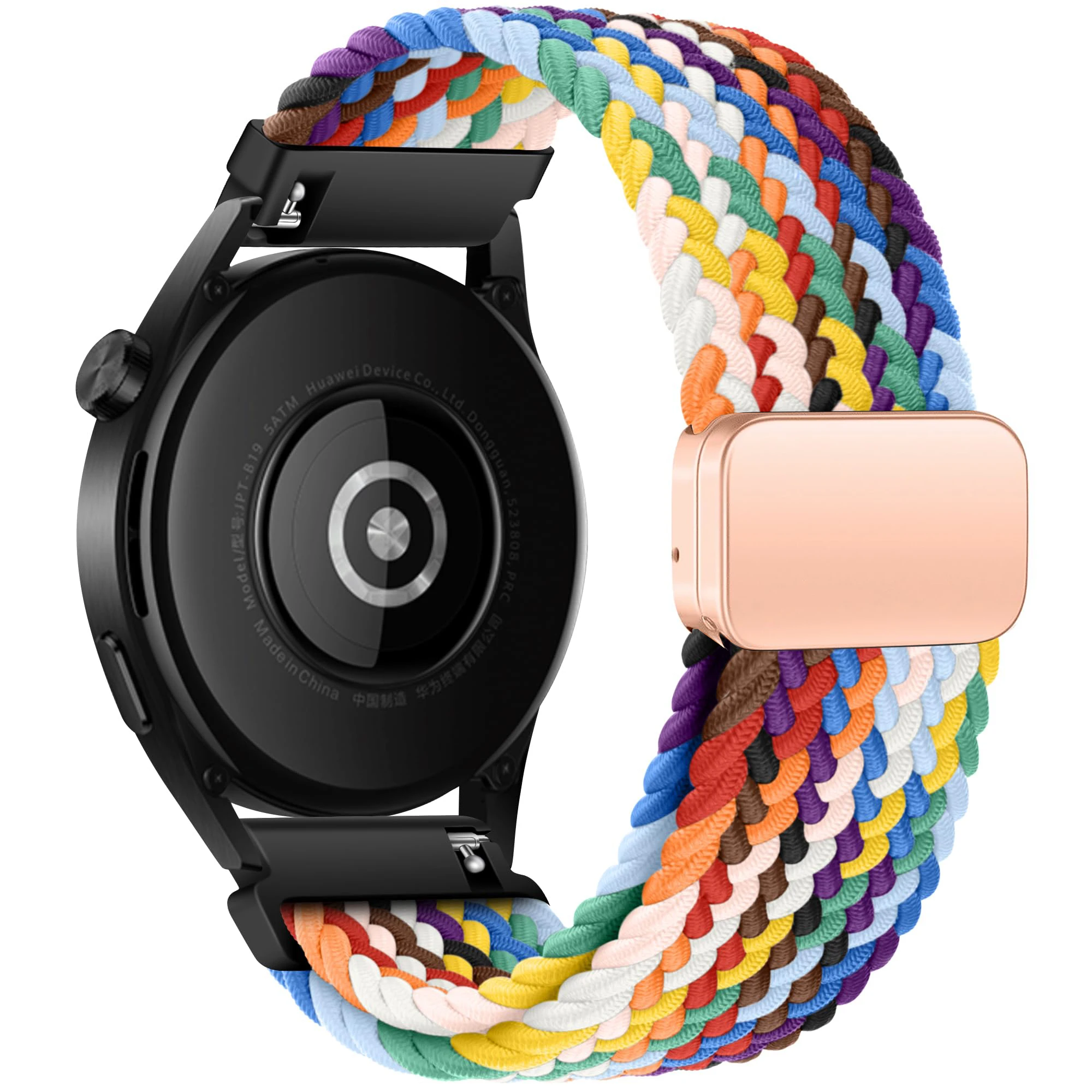 Magnetic Braided Watch Band - 20mm & 22mm Stretchy Strap