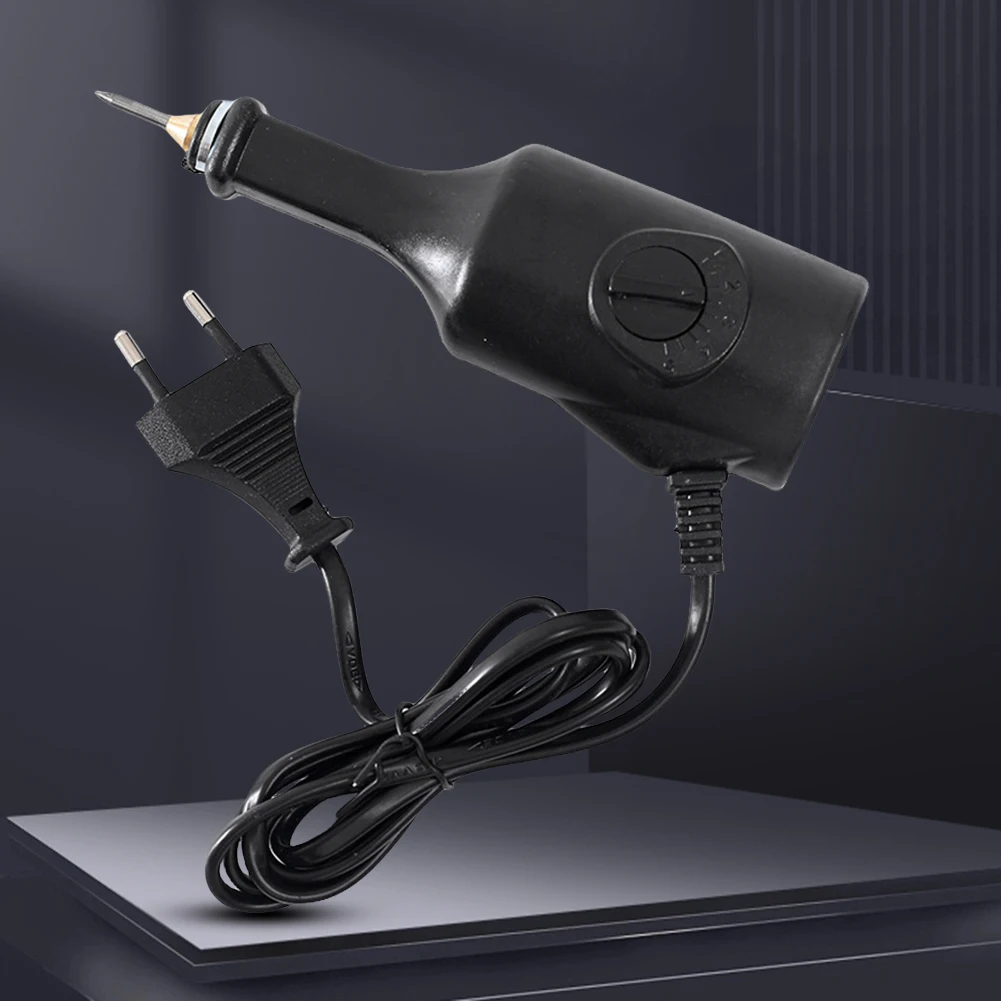전기 조각 펜 치즐 팁, 유리 플라스틱 세라믹 돌 표면, EU 220V, 40W