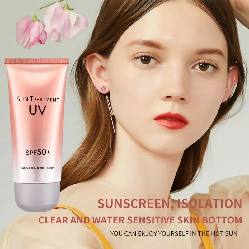 Sunscreen Brightening Hydrating Moisturizing Summer Sunscreen UV Protection Spray Foundation Makeup