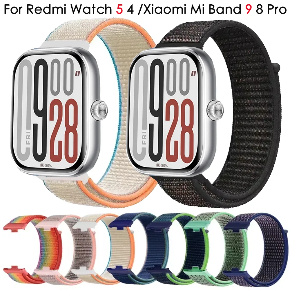 Breathable Nylon Loop Strap - Replaceable Watchband Bracelet Belt Accessories