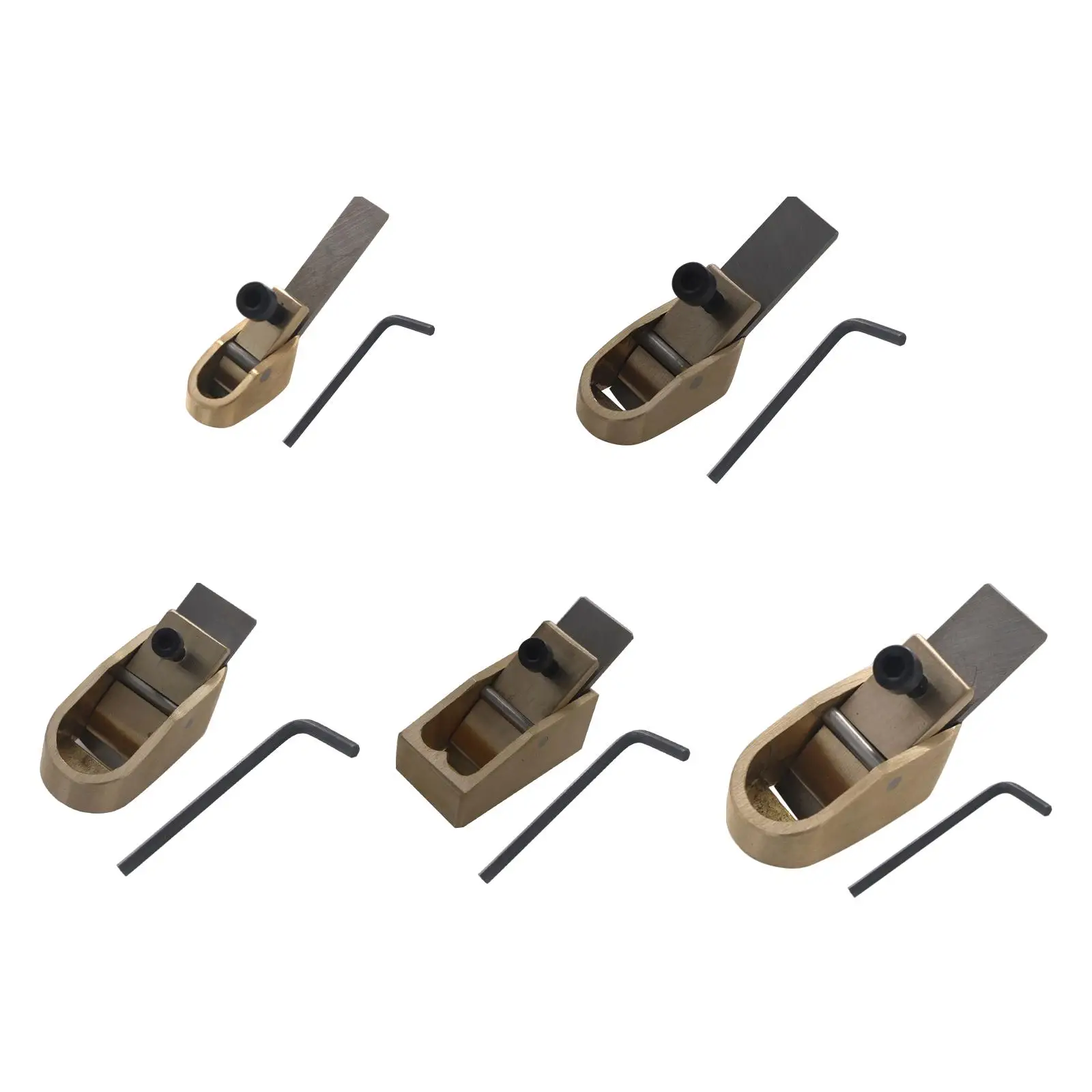 

Violin Thumb Planer Repair Brass Professional with Wrench DIY Violin Making Woodworking Thumb Planes Accesssory Fine Workmanship