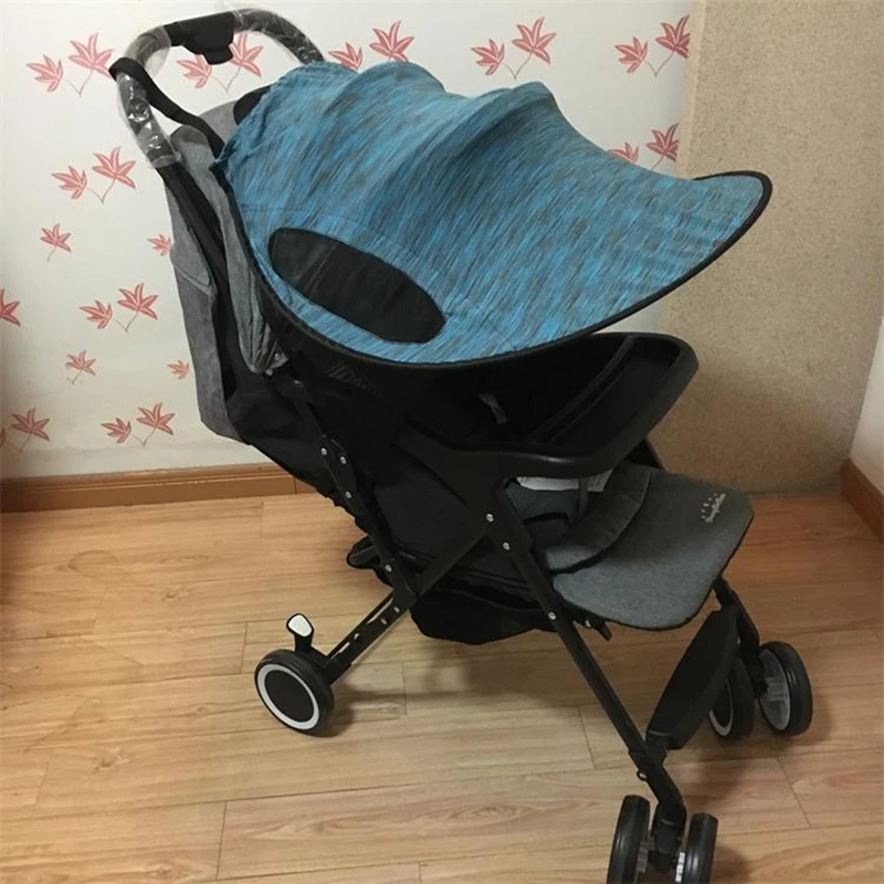 Baby Stroller Trolley Sun Shade UV Protection Full Cover Mosquito Net Stroller Accessories Outdoor Activities Sun Visor Awnings stroller accessories for baby boy	