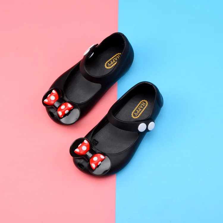Description Picture 5 of itemToddlers Girls Sandals Beach Shoes Water Shoes Kids Half Sandals PVC Anti-skid Mickey Mouse Mini Melissa Jelly Shoes Princess