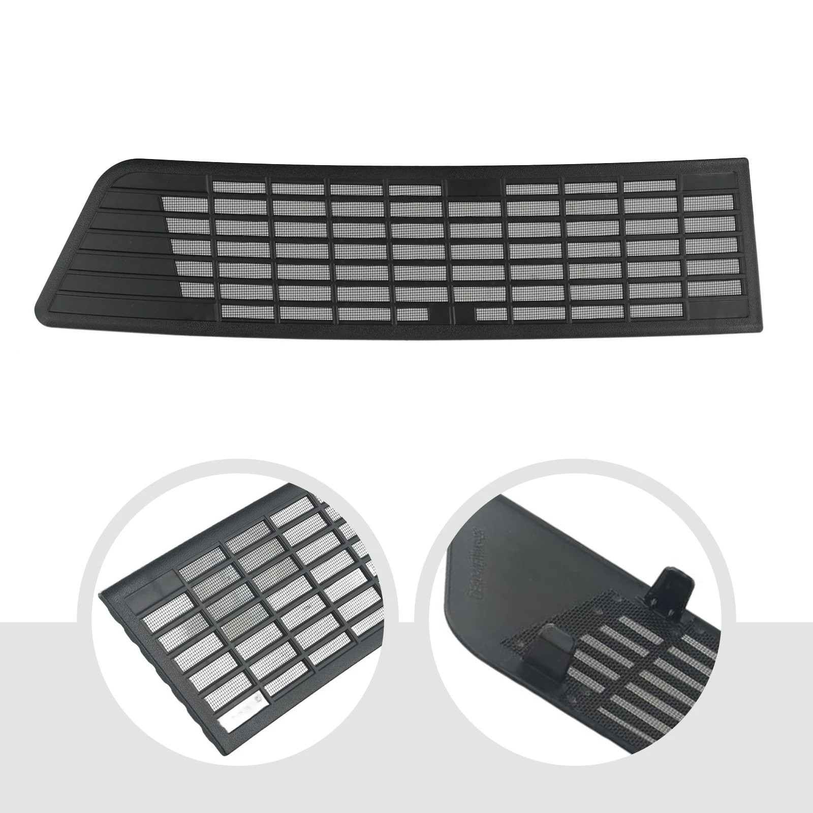 

Cover Air Inlet Protect Accessory Black Car Grille With Steel Mesh Inner Decoration Net Part Protect Cover New