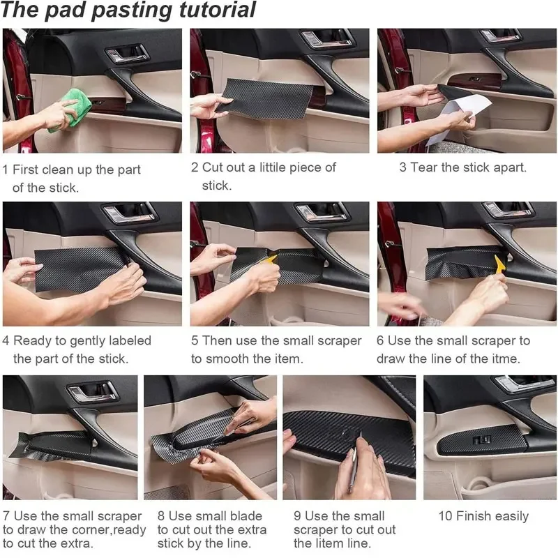Interior Mouldings Car Interior Moulding PU Leather Gap Filler DIY Braid Trim Strip Universal Self Adhesive Luxury Car-Styling Sticker