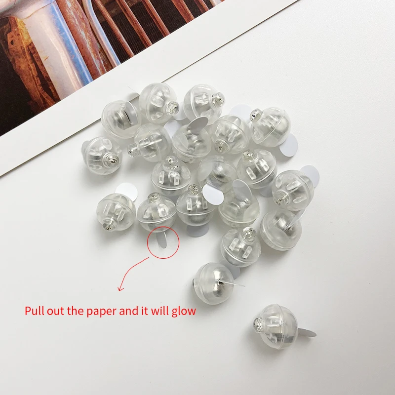 Mini Led Light Glow Light 10pcs Round Ball Led Balloon Lights For Party Decoration