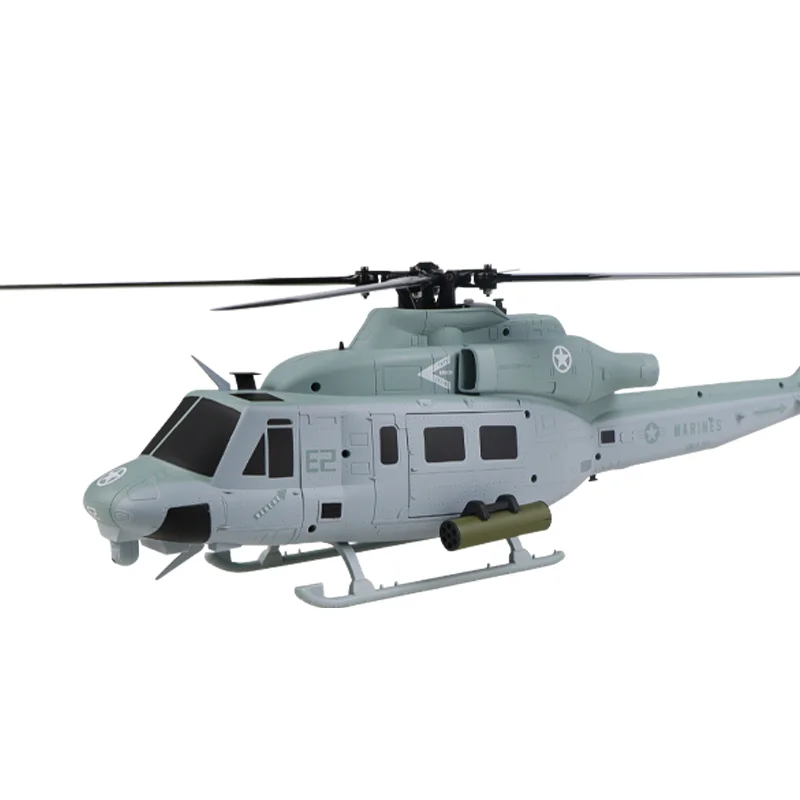 Gutian E2 simulation aircraft model 3D special effects for remote control helicopter UH-1Y Venom helicopter model gift toy 6