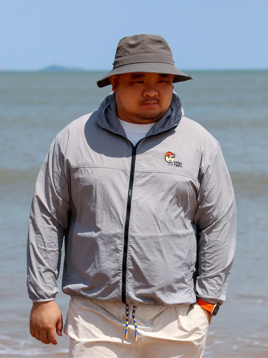  UPF 50+ ʰ淮 Ų Ʈ - Ŀ 극Ŀ ڿܼ  Ŷ, ĵ ⼺  ƿ, XL  4XL