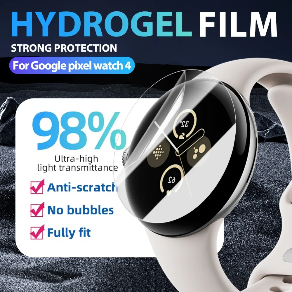 Premium Soft Hydrogel Screen Protectors - Clear HD Anti-Scratch Full Coverage (3-6 Pack)