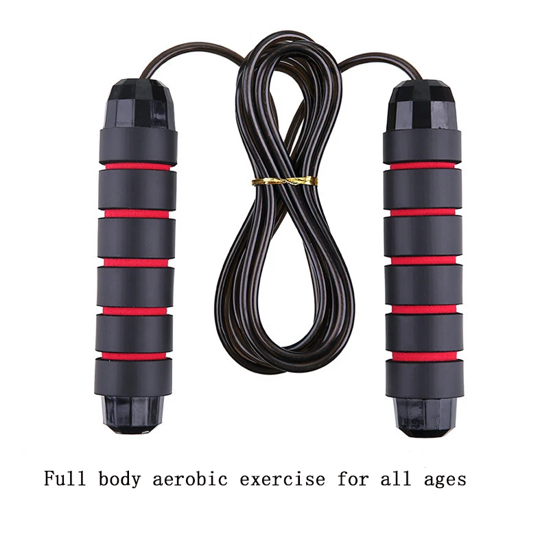 Jump Rope Wire Skipping Rope Burning Fat Fitness Exercise Weight Training Adult Children