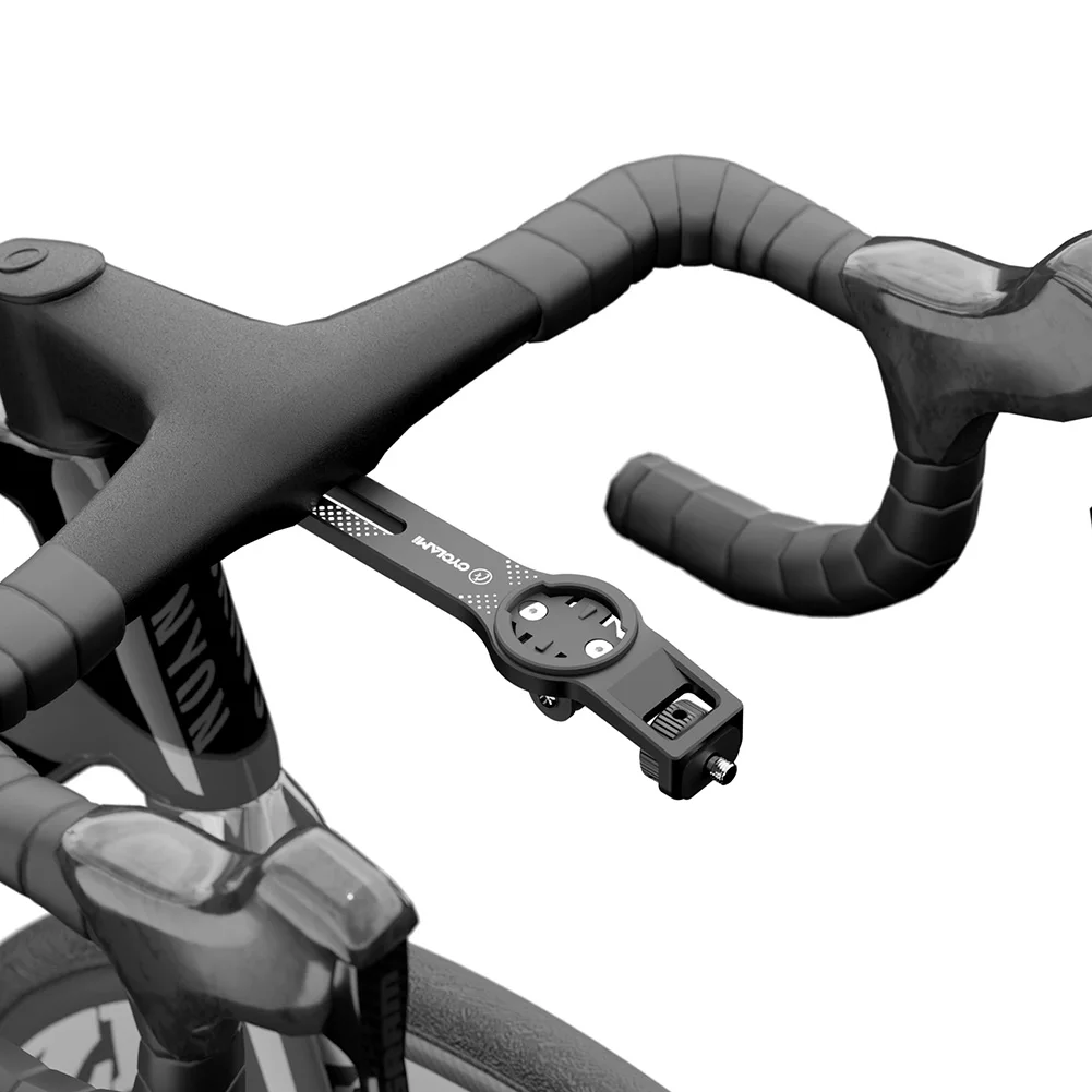 Bicycle Handlebar Computer Holder Aluminum Alloy Adjustable Speedometer Bracket Cycling Speedometer Mount for Bike Accessories
