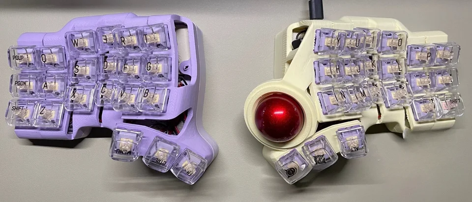 Charybdis ミニ分割メカニカルキーボードキット 42 キートラック