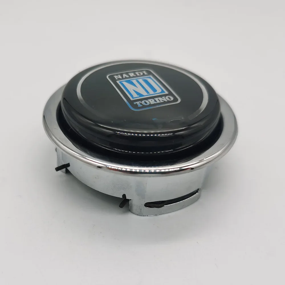Steering Wheel Cover Universal ND Horn Cover Metal + Plastic Modified Car Horn Button Racing Car Steering Wheel Cover