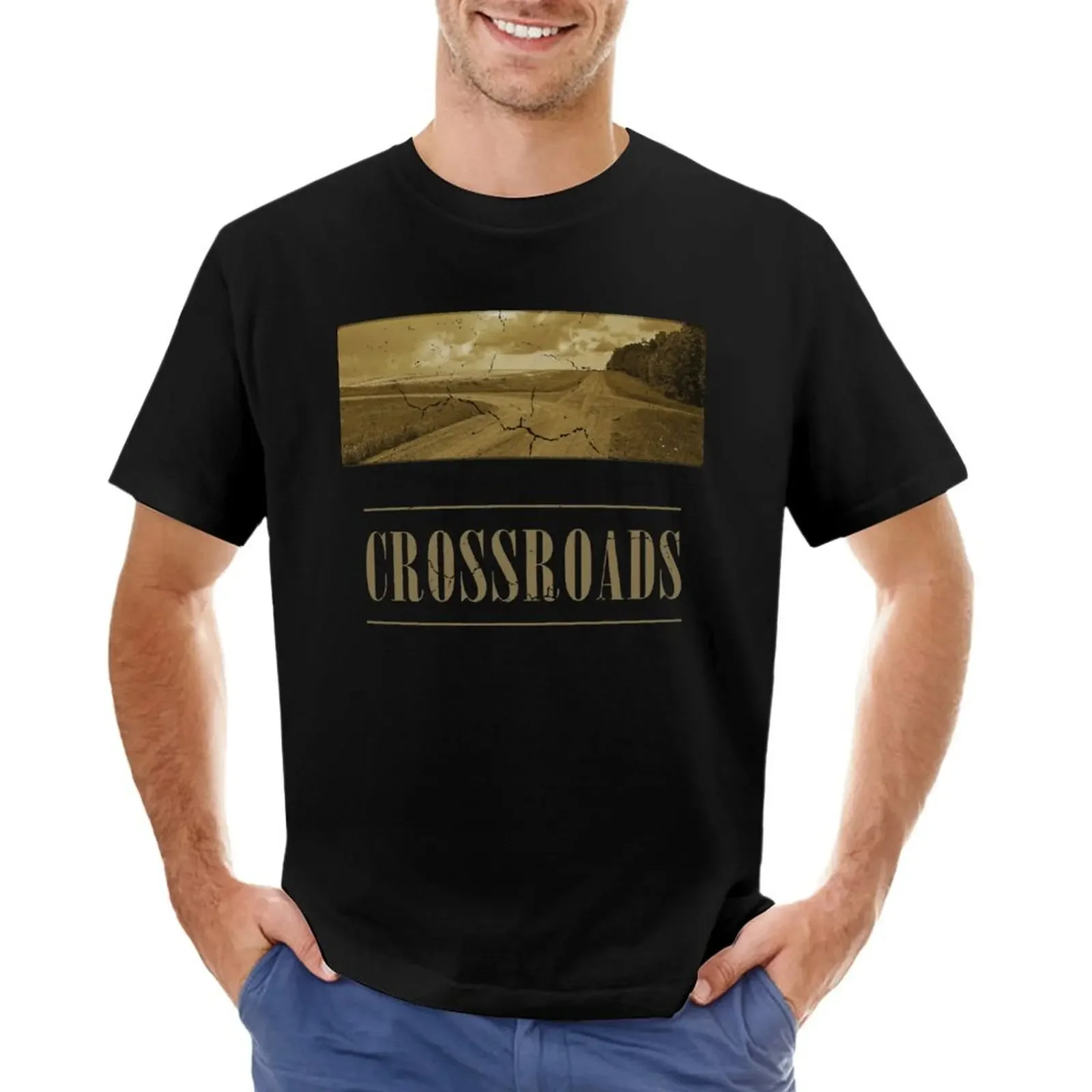 

CROSSROADS T-shirt customs quick-drying t shirts men