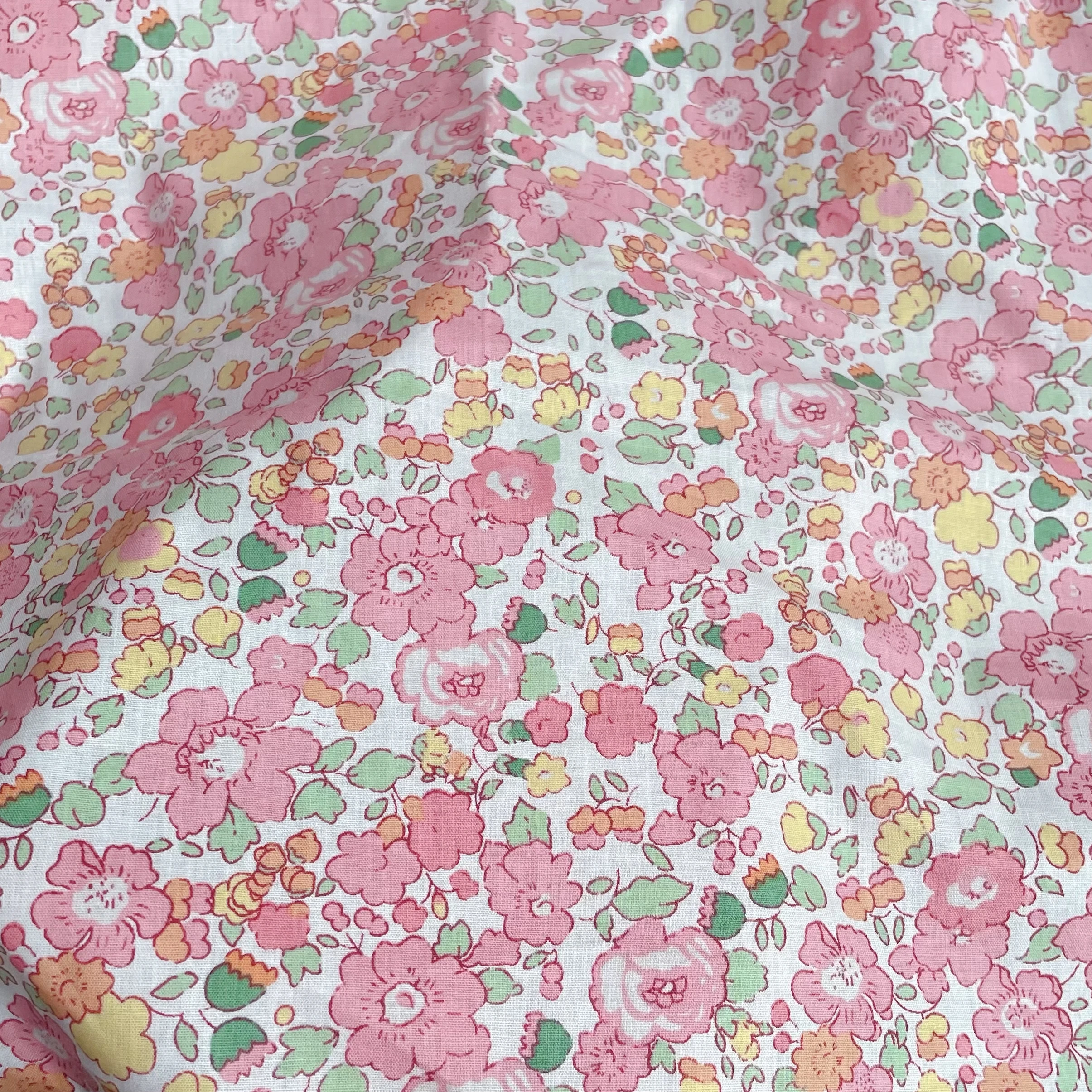 Liberty Floral Poplin Cotton Fabric Digital Printing For Sewing Cloth Dresses Skirt Kids Baby Designer cotton fabric cotton poplin fabric