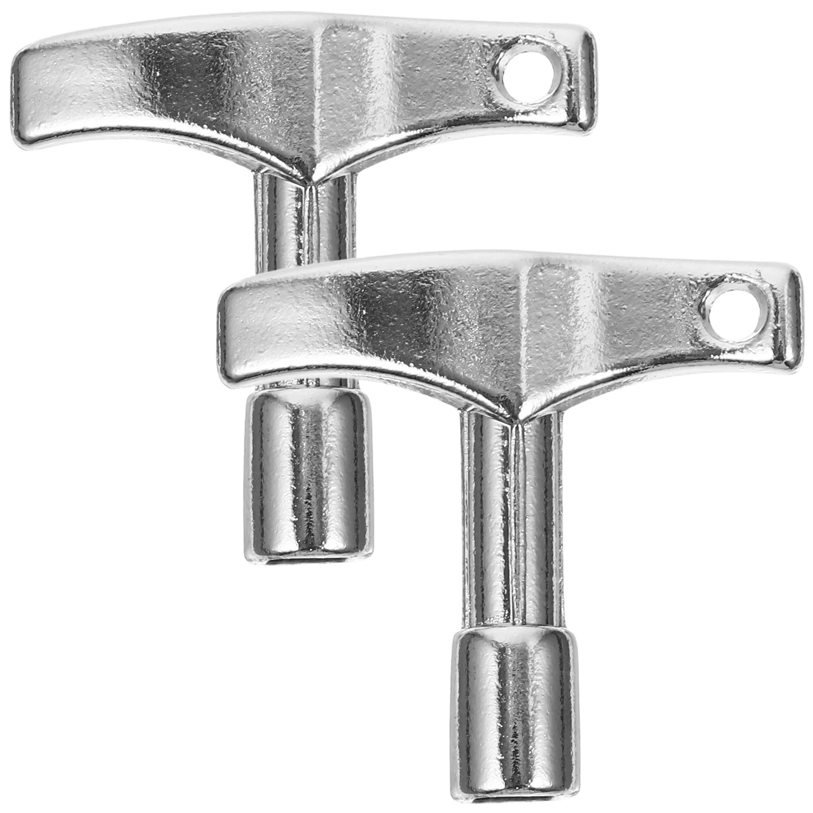 

2 Pcs Hexagonal Square Zinc Alloy Tuning Key Drum Wrench Tool Instrument Supplies Drums Keys Accessories Parts Metal Tools