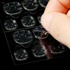 20 Sheets 480pcs Double Sided Adhesive Glue Sticker Sticky Tape Nail Glue For Fake Designs False Nails Art Tips Acrylic Manicure 4