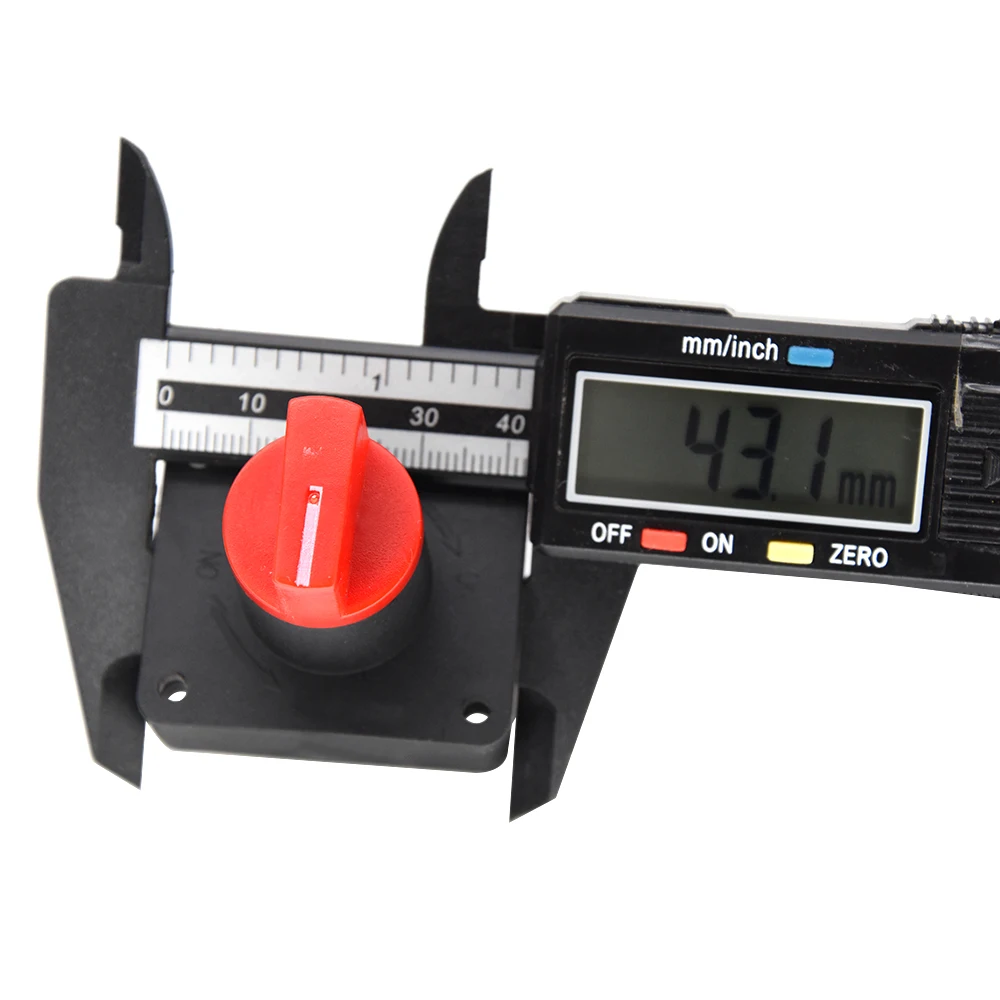 300A Car Master Battery Disconnect Rotary Cut Off Power Kill Switch ON/OFF Disconnect Rotary Cut Off Isolator Kill Switch