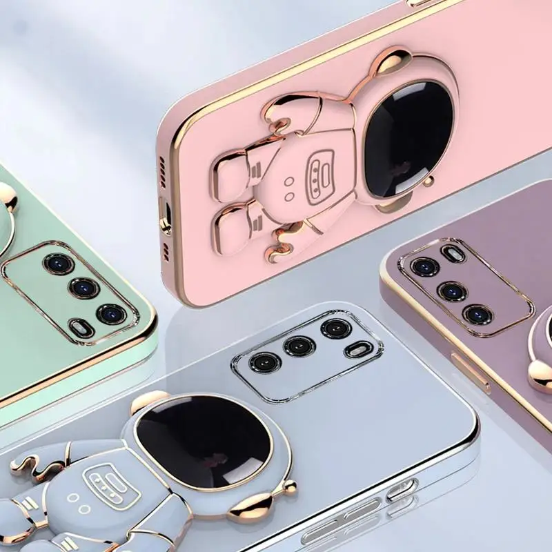 Shockproof 3d Astronaut Phone Case For Oppo Phone Protective Cover_voghion.com