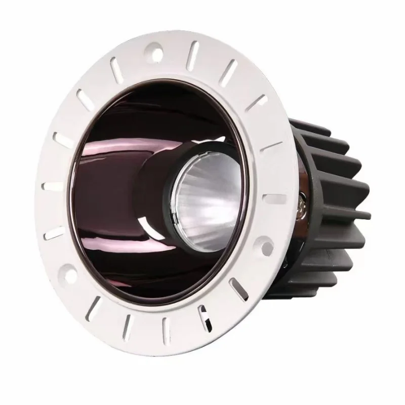 Embedded frameless minimalist COB spotlights deep anti-glare modern home simple lighting LED downlights