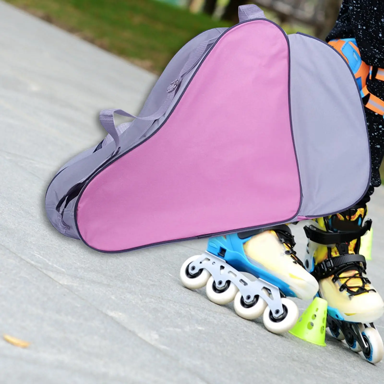 Roller Skate Bag Skate Carry Bag Women Men Roller Skate Carrier Handbag Skating