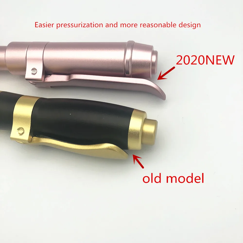 NEW High Pressure0.3/ 0.5ML Hyaluron Pen High density metal For Anti Wrinkle Lifting Lip hyaluron gun atomizer Lip injection pen