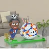 World Football Star 3D Model  Building Blocks Can Be Used As Pen Container Phone Racks Micro Brick Toys For Children Xmas Gifts 5