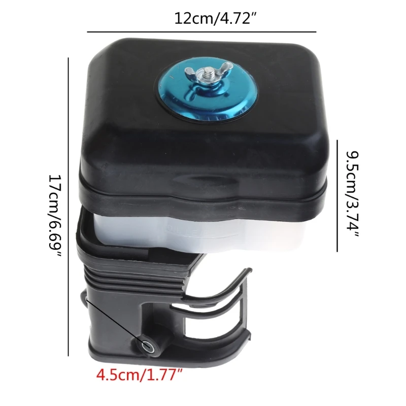 Oil Bath Air Filter for GX120 GX140 GX160 Gasoline Engine 168 170F Air Filter Assembly Engine Motor Generator Lawn Mower